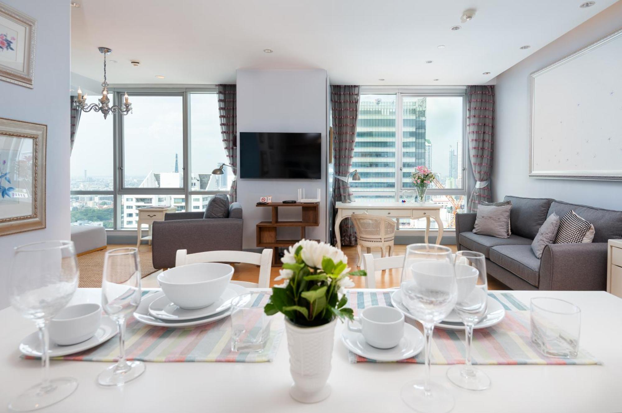 Sky Villas Apartments Bangkok Extérieur photo